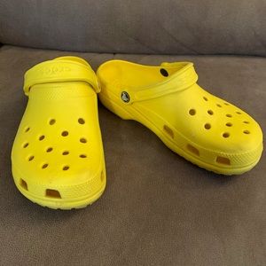 Yellow Crocs